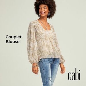 CAbi Fall 21 Couplet Blouse size large